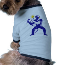 welder welding  worker cartoon dog tee shirt