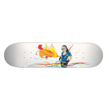Welder Woman Skateboard Decks