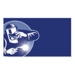 welder working welding business card