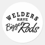Welders Have... Round Stickers