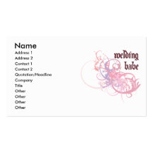 Welding Babe Business Cards