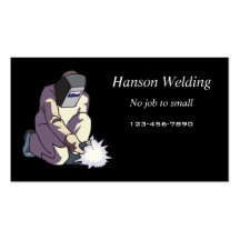 Welding business card