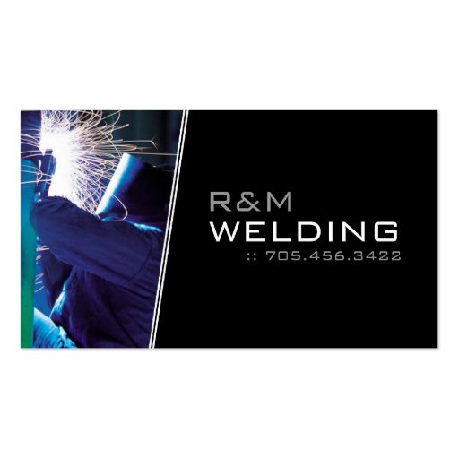 Welding - Business Cards (front side)