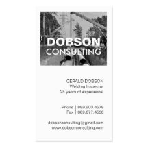 Welding Inspector Business Card