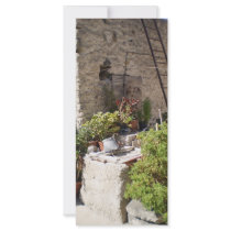 Well and Plants in Southern Italy Personalized Rack Card