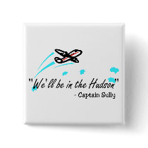 We'll Be In The Hudson (Blk) buttons