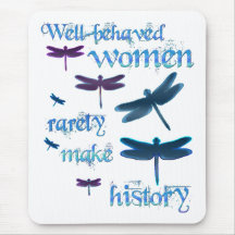 Well-behaved Dragonflies Mouse Pad
