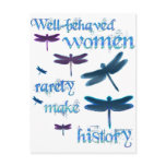 Well-behaved Dragonflies Postcard