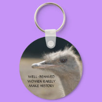 WELL-BEHAVED WOMEN - keychain by Horseshoes3 WELL-BEHAVED WOMEN - keychain