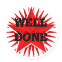 Well Done Star Sticker