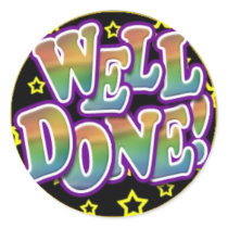 Well Done! stickers by Jack_of_Arts Well Done! stickers