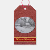 Well House in Winter Buried in Snow Pack Of Gift Tags