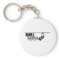 Well Hung (Ellipsoidal) Key Chains