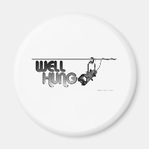 Well Hung (Ellipsoidal) Refrigerator Magnets