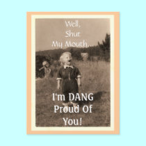 Well, Shut My Mouth... postcards