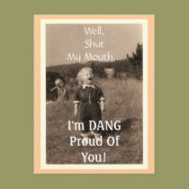 Well, Shut My Mouth... postcards