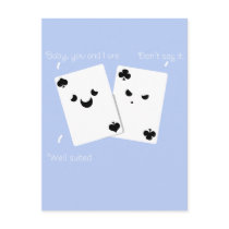 Well Suited Postcard