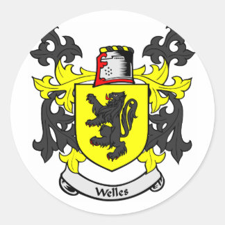 27 Wells Family History Stickers and Wells Family History Sticker