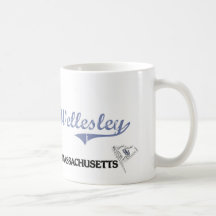 Wellesley Massachusetts City Classic Mugs