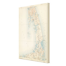 Wellfleet, Massachusetts Stretched Canvas Print