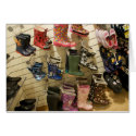 Wellies for sale cards