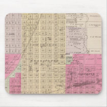 Wellington, Beaumont, Brainar,d and Benton, Kansas Mousepad