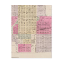 Wellington, Beaumont, Brainar,d and Benton, Kansas Post Card