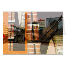 Wellington, New Zealand Harbour Scene Greeting Cards