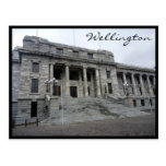wellington parliament postcard