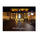 wellington train station postcard