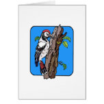 Wellington Woodpecker Greeting Cards