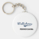 Wellsboro Pennsylvania City Classic Key Chains
