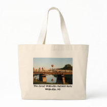 Wellsville Balloon Rally 1 Tote bags
