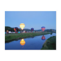 Wellsville Balloon Rally 3 Postcard