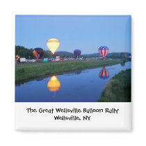 Wellsville Balloon Rally Magnet 3