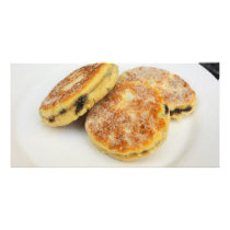 welsh cakes customized photo card