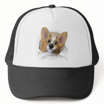 Welsh Corgi 1 Busting Out hats by cartoondogs Welsh Corgi 1 Busting Out hats