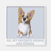 Welsh Corgi 1 Favorite Refrigerator Magnets