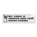 Welsh Corgi 2 Honor bumpersticker
