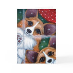 WELSH CORGI DOGS HOLIDAY Card WELSH CORGI DOGS HOLIDAY Card