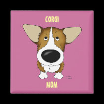 Welsh Corgi Mom Magnet magnets