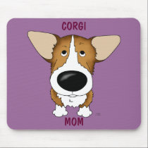 Welsh Corgi Mom Mousepad mousepads
