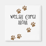 Welsh Corgi Mom Refrigerator Magnet