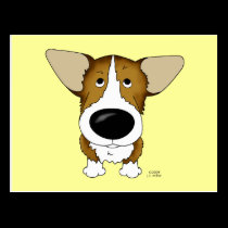 Welsh Corgi Postcard postcards