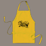 Welsh Dragon aprons aprons