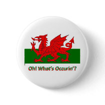 welsh dragon buttons