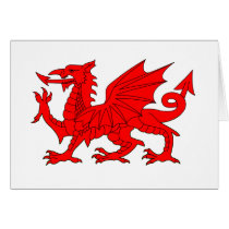 Welsh Dragon cards
