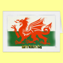 Welsh Dragon cards