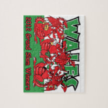 Welsh Dragon, Grand Slam Winners 2012 Puzzles