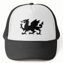 Welsh Dragon Trucker Hats